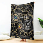Collingwood NAIDOC Week 2026 Personalised Blanket 50 Years of Deadly Aboriginal Art