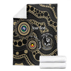 Collingwood NAIDOC Week 2026 Personalised Blanket 50 Years of Deadly Aboriginal Art