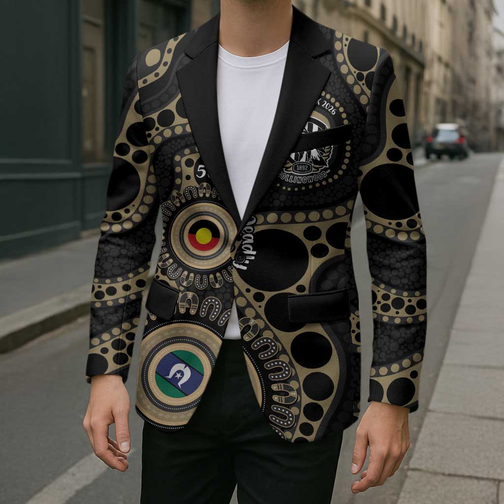 Collingwood NAIDOC Week 2026 Personalised Blazer 50 Years of Deadly Aboriginal Art
