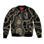 Collingwood NAIDOC Week 2026 Personalised Bomber Jacket 50 Years of Deadly Aboriginal Art