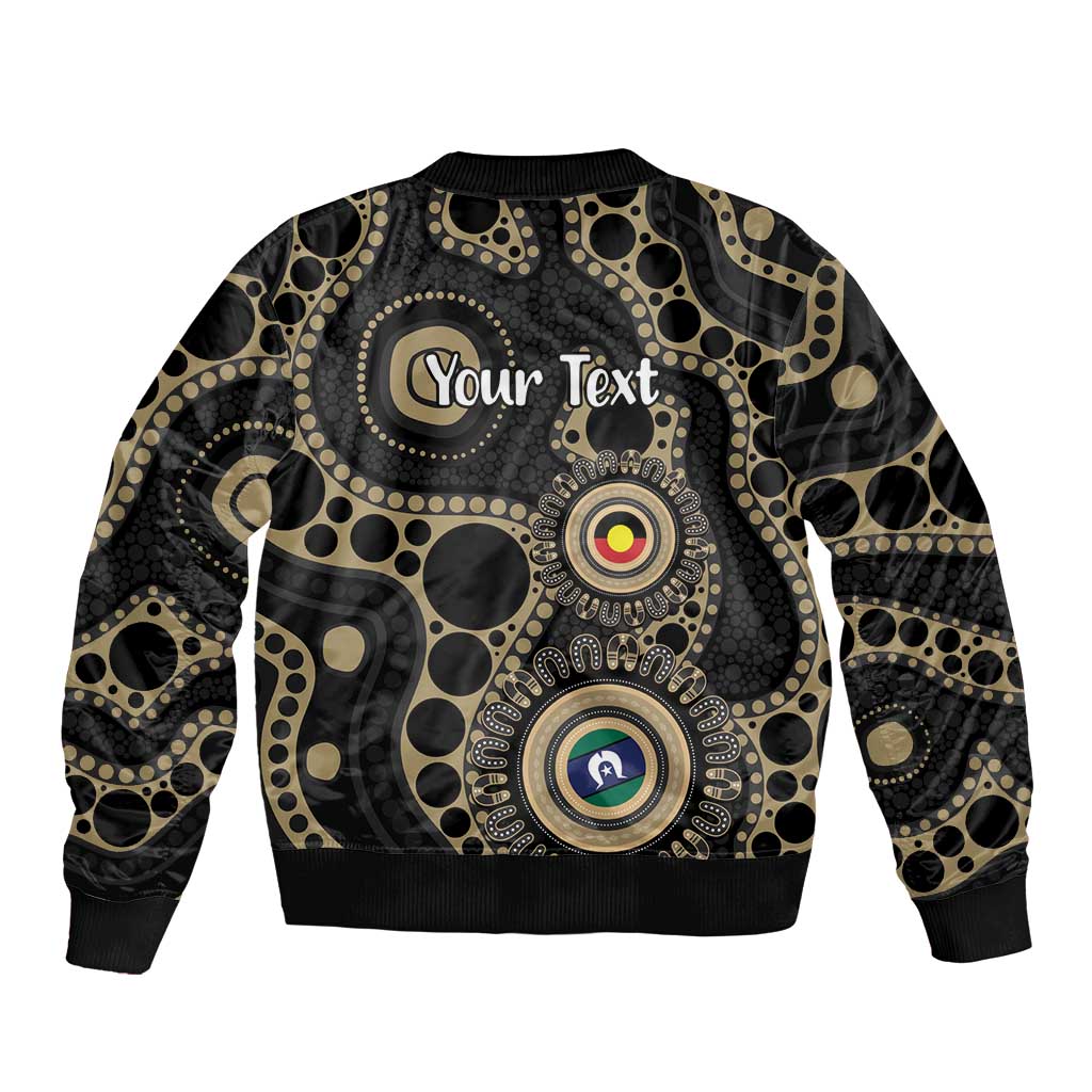 Collingwood NAIDOC Week 2026 Personalised Bomber Jacket 50 Years of Deadly Aboriginal Art