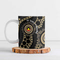 Collingwood NAIDOC Week 2026 Personalised Ceramic Mug 50 Years of Deadly Aboriginal Art