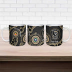 Collingwood NAIDOC Week 2026 Personalised Ceramic Mug 50 Years of Deadly Aboriginal Art