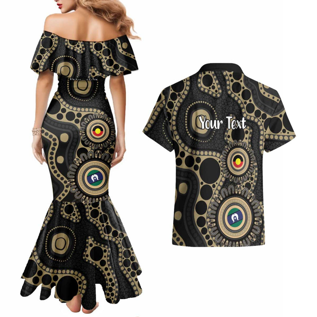 Collingwood NAIDOC Week 2026 Personalised Couples Matching Mermaid Dress and Hawaiian Shirt 50 Years of Deadly Aboriginal Art