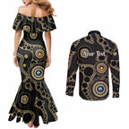 Collingwood NAIDOC Week 2026 Personalised Couples Matching Mermaid Dress and Long Sleeve Button Shirt 50 Years of Deadly Aboriginal Art