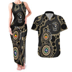 Collingwood NAIDOC Week 2026 Personalised Couples Matching Tank Maxi Dress and Hawaiian Shirt 50 Years of Deadly Aboriginal Art