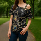 Collingwood NAIDOC Week 2026 Personalised Cross Shoulder Shirt 50 Years of Deadly Aboriginal Art