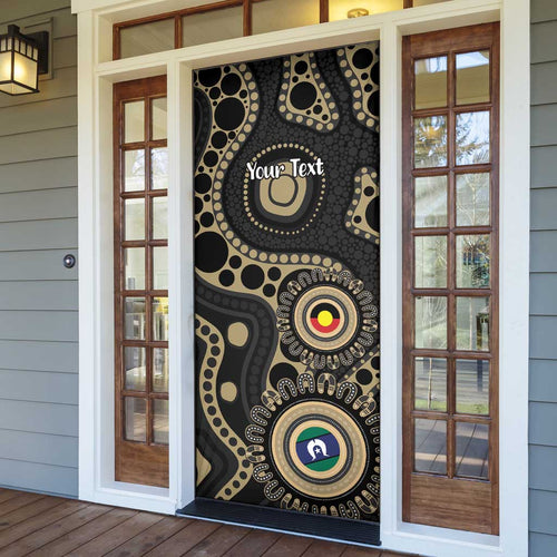 Collingwood NAIDOC Week 2026 Personalised Door Cover 50 Years of Deadly Aboriginal Art
