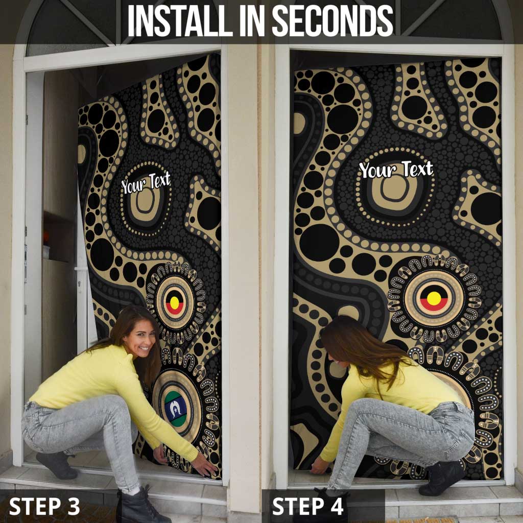 Collingwood NAIDOC Week 2026 Personalised Door Cover 50 Years of Deadly Aboriginal Art