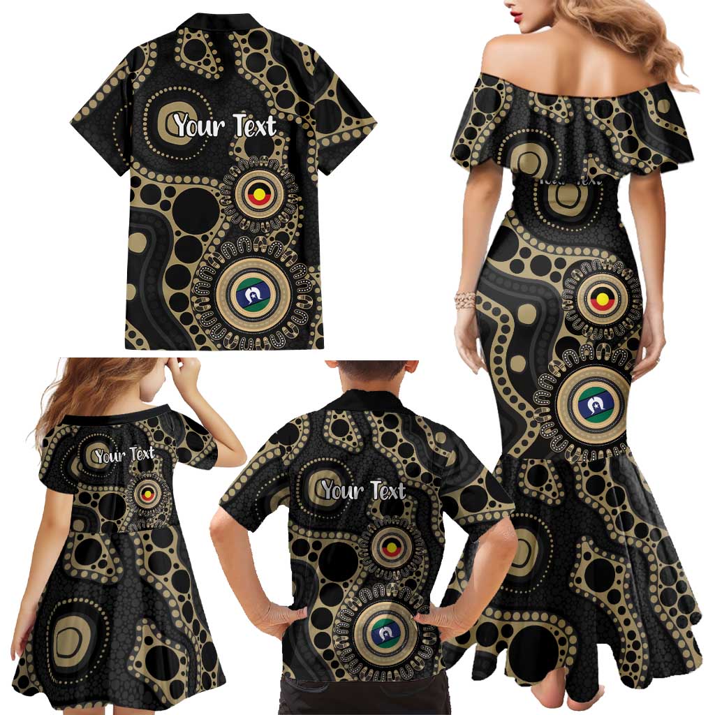 Collingwood NAIDOC Week 2026 Personalised Family Matching Mermaid Dress and Hawaiian Shirt 50 Years of Deadly Aboriginal Art