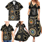 Collingwood NAIDOC Week 2026 Personalised Family Matching Summer Maxi Dress and Hawaiian Shirt 50 Years of Deadly Aboriginal Art
