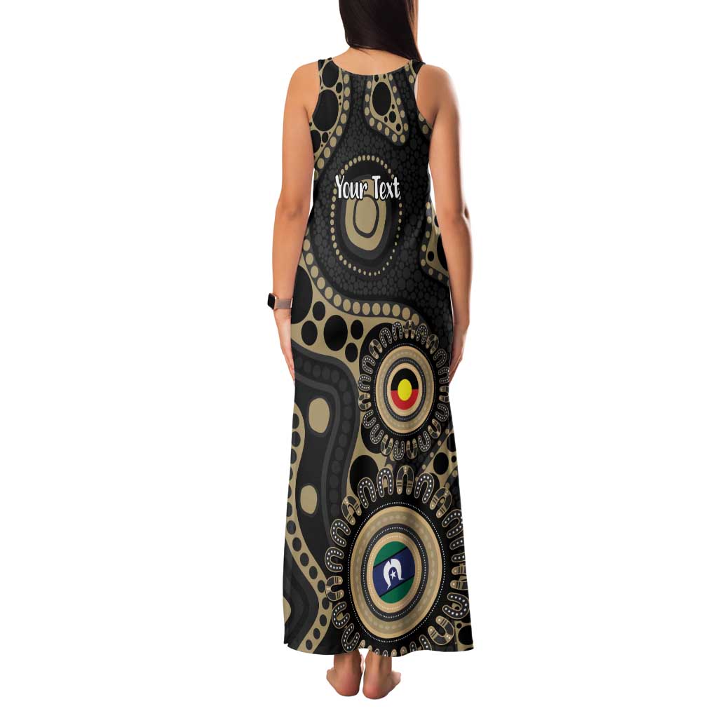 Collingwood NAIDOC Week 2026 Personalised Family Matching Tank Maxi Dress and Hawaiian Shirt 50 Years of Deadly Aboriginal Art