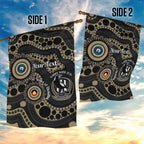 Collingwood NAIDOC Week 2026 Personalised Garden Flag 50 Years of Deadly Aboriginal Art