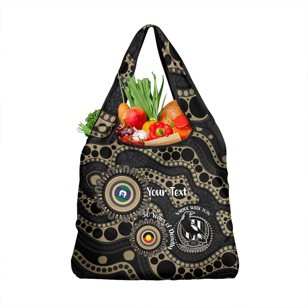 Collingwood NAIDOC Week 2026 Personalised Grocery Bag 50 Years of Deadly Aboriginal Art