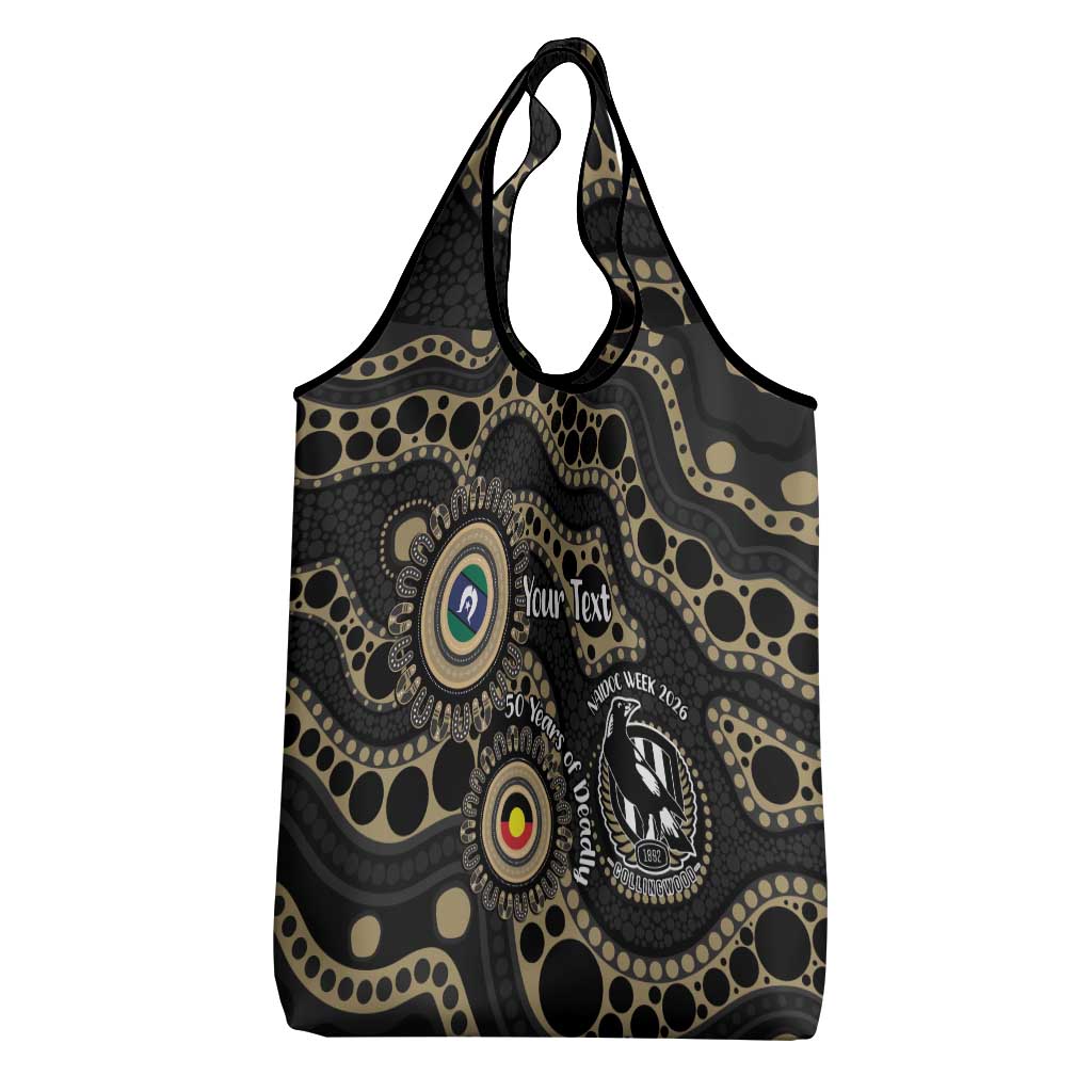 Collingwood NAIDOC Week 2026 Personalised Grocery Bag 50 Years of Deadly Aboriginal Art