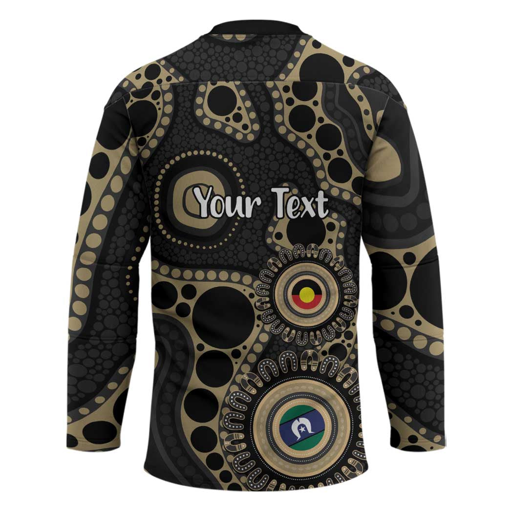 Collingwood NAIDOC Week 2026 Personalised Hockey Jersey 50 Years of Deadly Aboriginal Art
