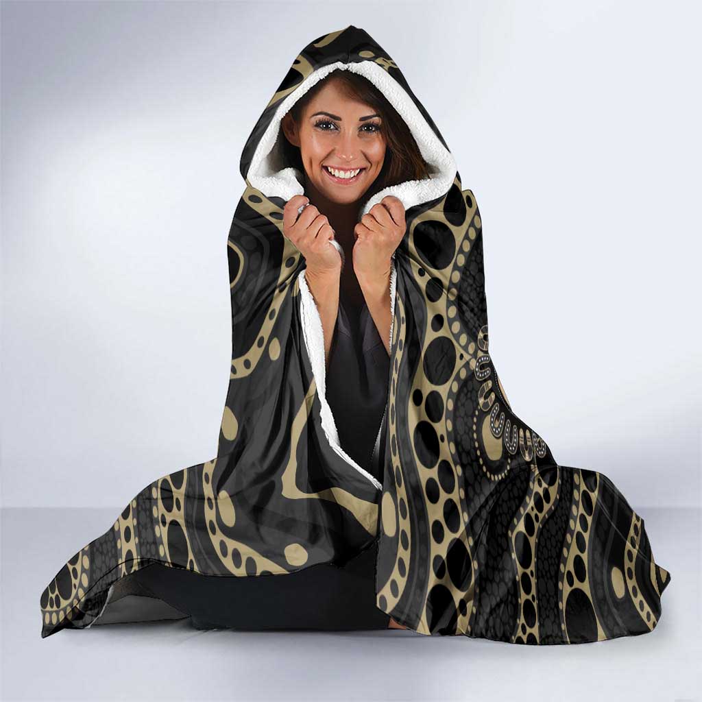 Collingwood NAIDOC Week 2026 Personalised Hooded Blanket 50 Years of Deadly Aboriginal Art