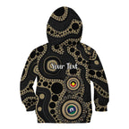 Collingwood NAIDOC Week 2026 Personalised Kid Hoodie 50 Years of Deadly Aboriginal Art