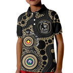 Collingwood NAIDOC Week 2026 Personalised Kid Polo Shirt 50 Years of Deadly Aboriginal Art