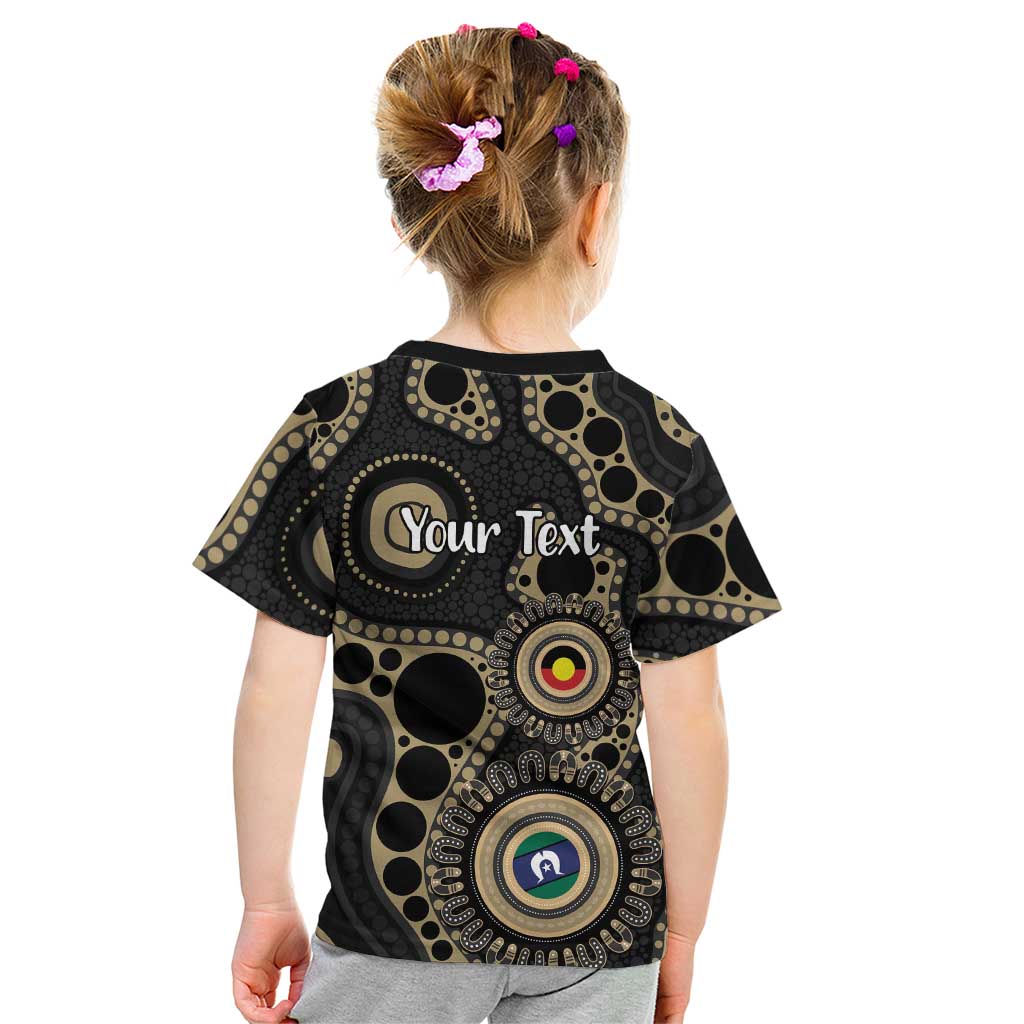 Collingwood NAIDOC Week 2026 Personalised Kid T Shirt 50 Years of Deadly Aboriginal Art