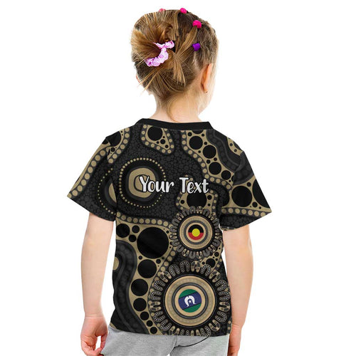 Collingwood NAIDOC Week 2026 Personalised Kid T Shirt 50 Years of Deadly Aboriginal Art