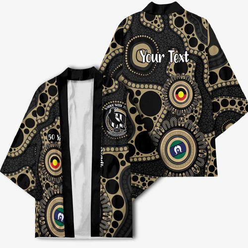 Collingwood NAIDOC Week 2026 Personalised Kimono 50 Years of Deadly Aboriginal Art