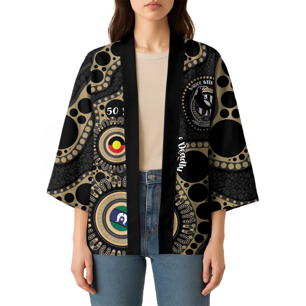 Collingwood NAIDOC Week 2026 Personalised Kimono 50 Years of Deadly Aboriginal Art