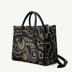 Collingwood NAIDOC Week 2026 Personalised Leather Bag 50 Years of Deadly Aboriginal Art