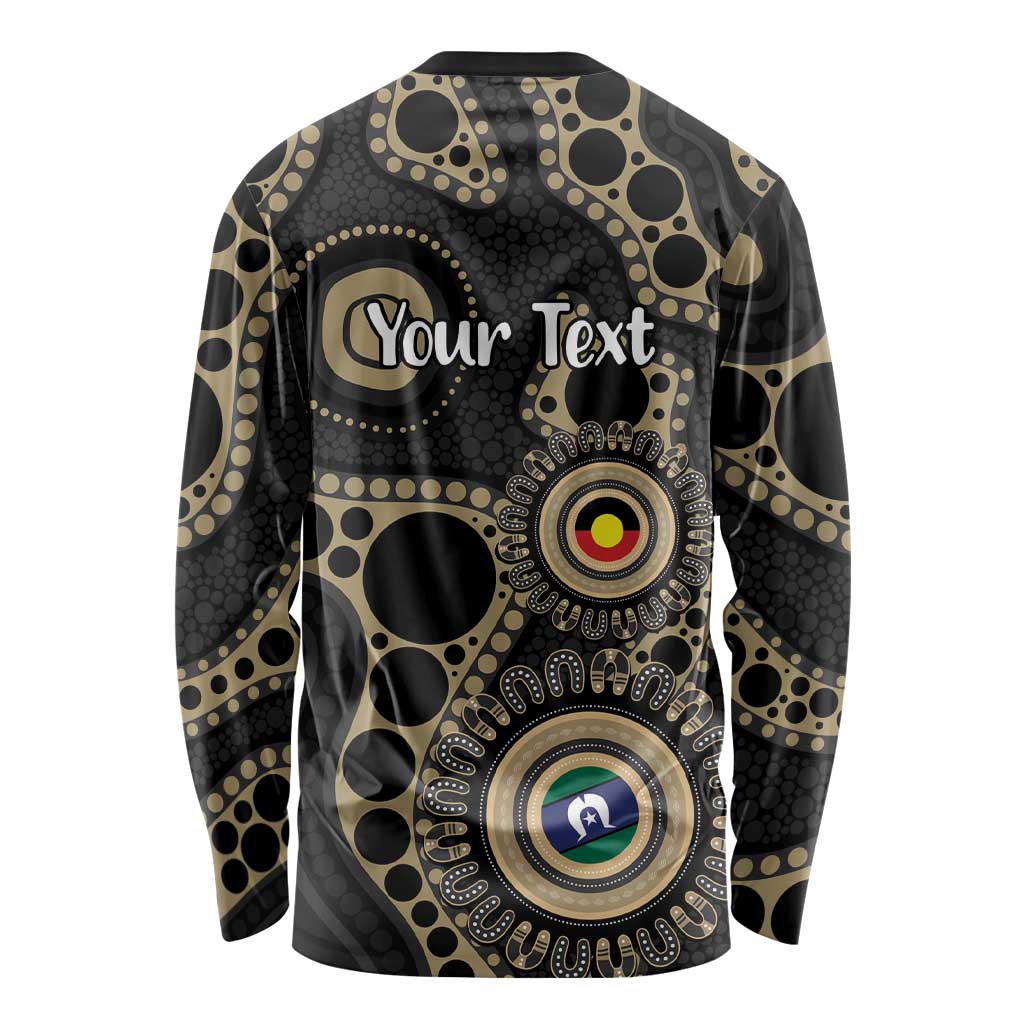 Collingwood NAIDOC Week 2026 Personalised Long Sleeve Shirt 50 Years of Deadly Aboriginal Art