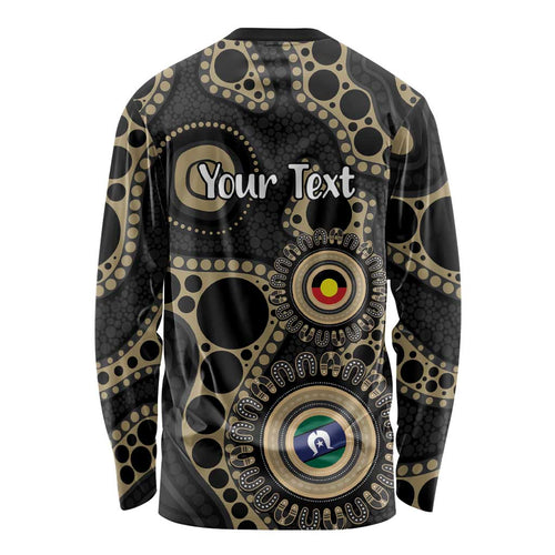 Collingwood NAIDOC Week 2026 Personalised Long Sleeve Shirt 50 Years of Deadly Aboriginal Art