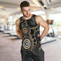 Collingwood NAIDOC Week 2026 Personalised Men Tank Top 50 Years of Deadly Aboriginal Art