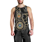 Collingwood NAIDOC Week 2026 Personalised Men Tank Top 50 Years of Deadly Aboriginal Art