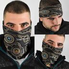 Collingwood NAIDOC Week 2026 Personalised Neck Gaiter 50 Years of Deadly Aboriginal Art