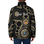 Collingwood NAIDOC Week 2026 Personalised Padded Jacket 50 Years of Deadly Aboriginal Art