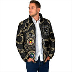 Collingwood NAIDOC Week 2026 Personalised Padded Jacket 50 Years of Deadly Aboriginal Art