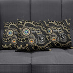 Collingwood NAIDOC Week 2026 Personalised Pillow Cover 50 Years of Deadly Aboriginal Art