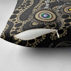 Collingwood NAIDOC Week 2026 Personalised Pillow Cover 50 Years of Deadly Aboriginal Art