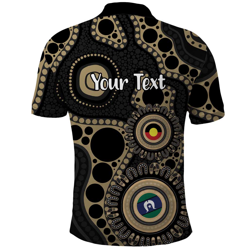 Collingwood NAIDOC Week 2026 Personalised Polo Shirt 50 Years of Deadly Aboriginal Art