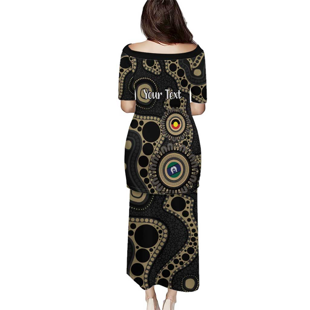 Collingwood NAIDOC Week 2026 Personalised Puletasi 50 Years of Deadly Aboriginal Art