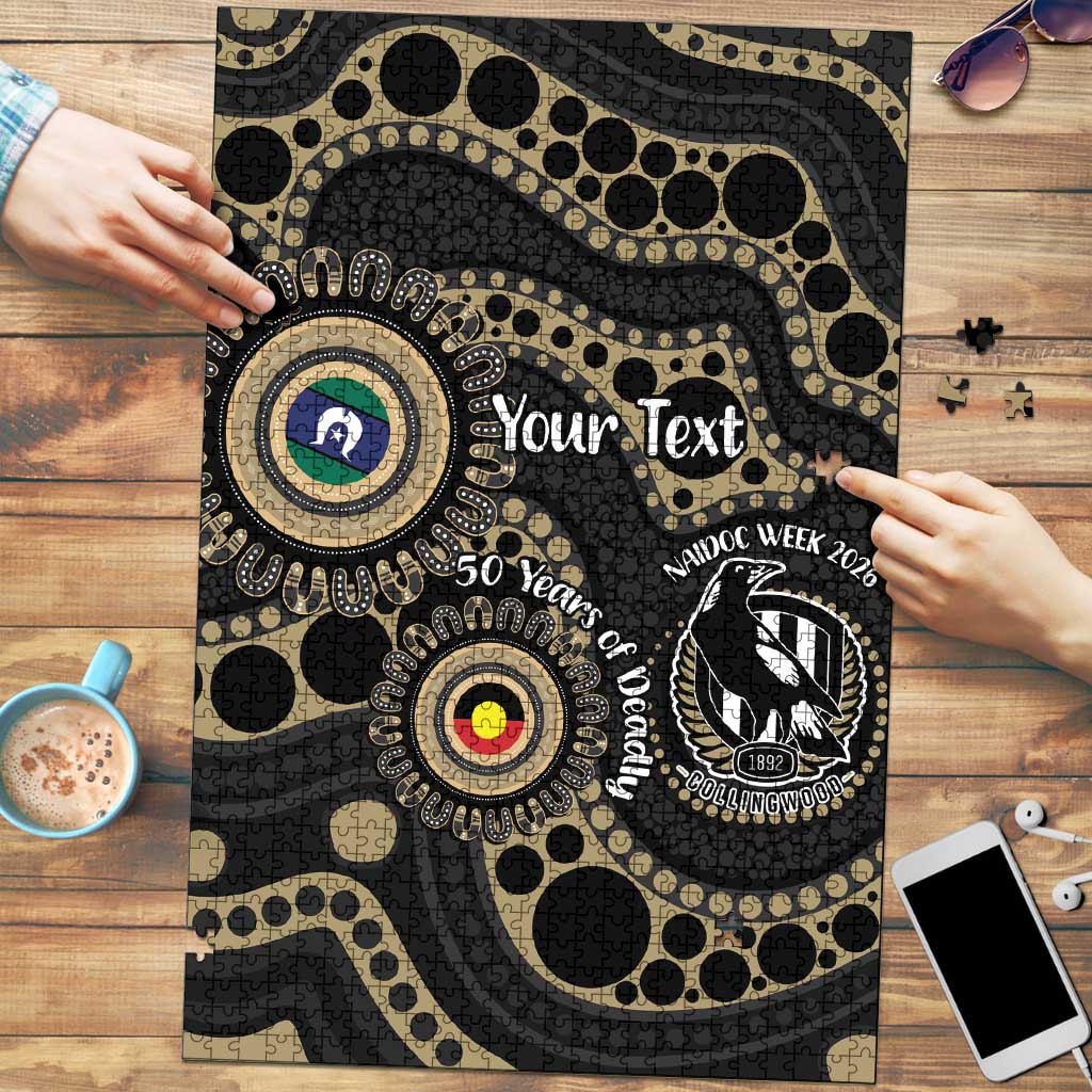 Collingwood NAIDOC Week 2026 Personalised Puzzle 50 Years of Deadly Aboriginal Art