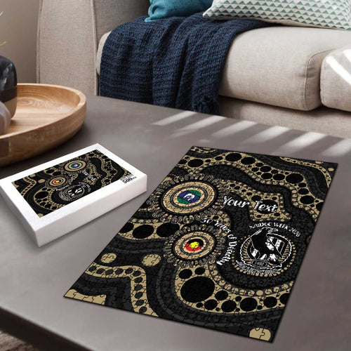 Collingwood NAIDOC Week 2026 Personalised Puzzle 50 Years of Deadly Aboriginal Art