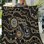 Collingwood NAIDOC Week 2026 Personalised Quilt 50 Years of Deadly Aboriginal Art