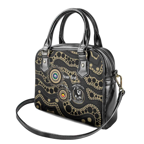 Collingwood NAIDOC Week 2026 Personalised Shoulder Handbag 50 Years of Deadly Aboriginal Art