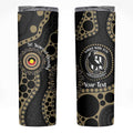 Collingwood NAIDOC Week 2026 Personalised Skinny Tumbler 50 Years of Deadly Aboriginal Art