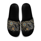 Collingwood NAIDOC Week 2026 Personalised Slide Sandals 50 Years of Deadly Aboriginal Art