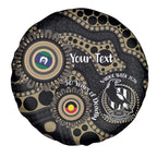 Collingwood NAIDOC Week 2026 Personalised Spare Tire Cover 50 Years of Deadly Aboriginal Art