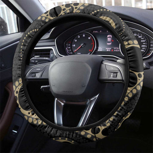 Collingwood NAIDOC Week 2026 Steering Wheel Cover 50 Years of Deadly Aboriginal Art