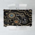 Collingwood NAIDOC Week 2026 Personalised Tablecloth 50 Years of Deadly Aboriginal Art
