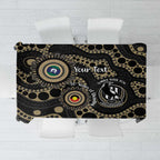 Collingwood NAIDOC Week 2026 Personalised Tablecloth 50 Years of Deadly Aboriginal Art
