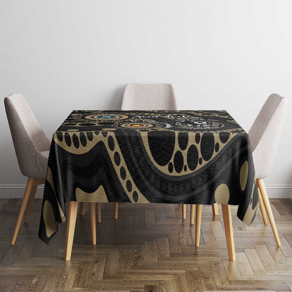 Collingwood NAIDOC Week 2026 Personalised Tablecloth 50 Years of Deadly Aboriginal Art